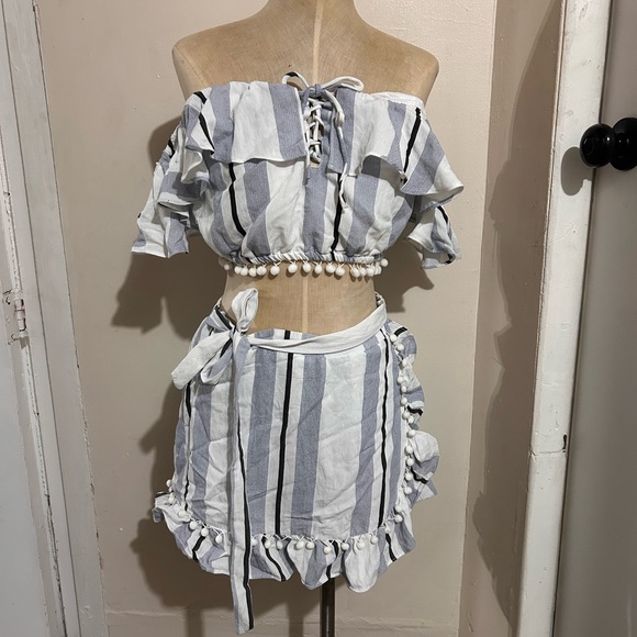 Fashion Nova Daydreaming Vacation skort set - Picture 1 of 9